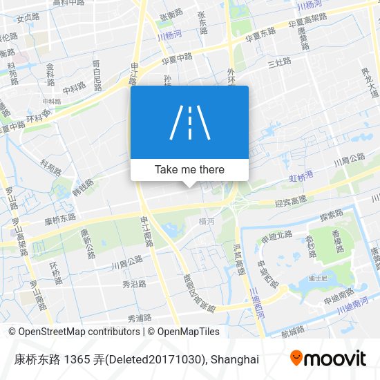 康桥东路 1365 弄(Deleted20171030) map