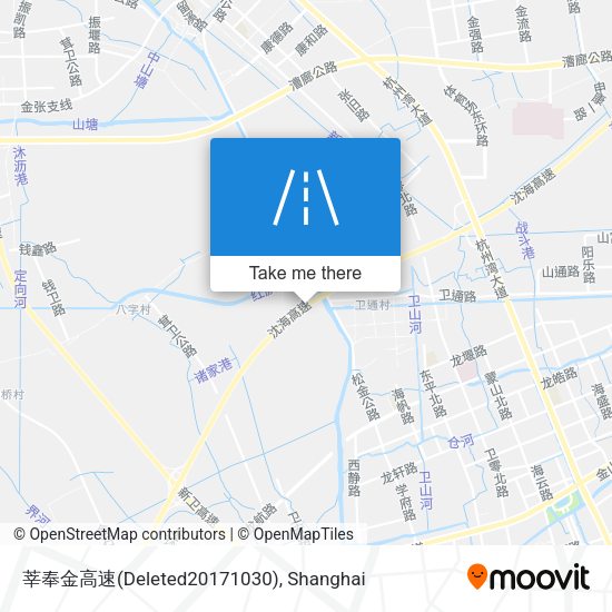 莘奉金高速(Deleted20171030) map