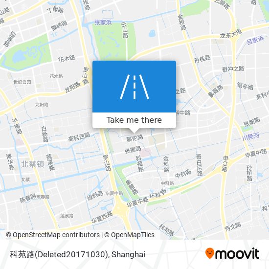 科苑路(Deleted20171030) map