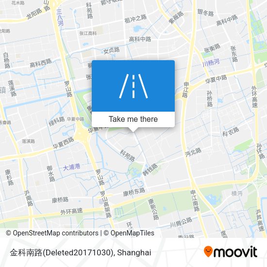 金科南路(Deleted20171030) map