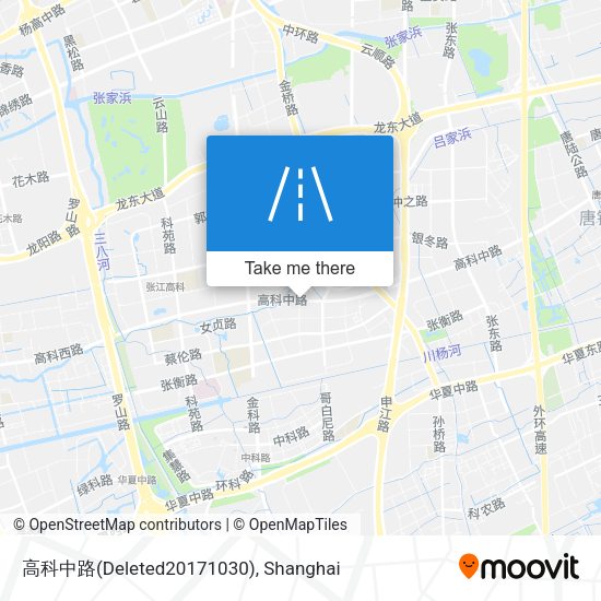 高科中路(Deleted20171030) map
