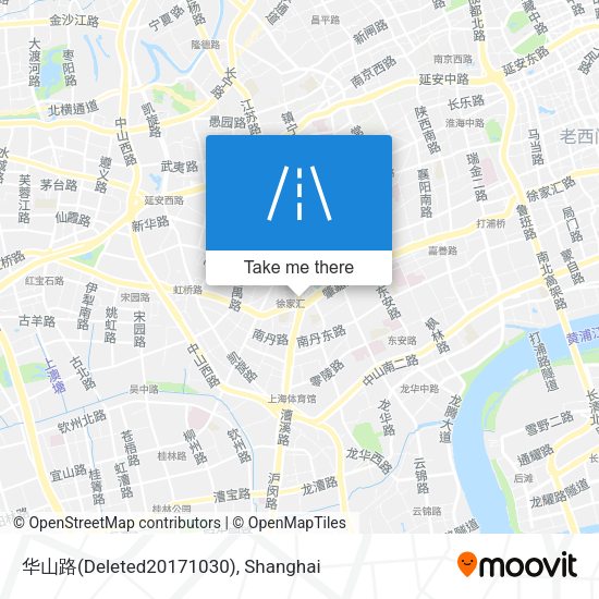 华山路(Deleted20171030) map