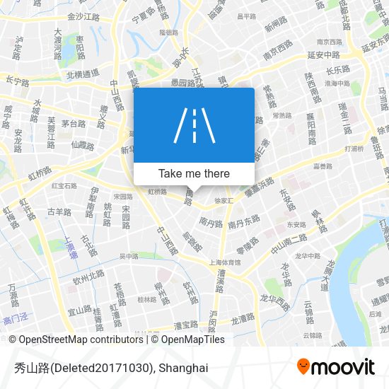 秀山路(Deleted20171030) map