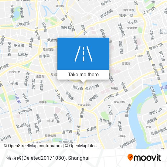 蒲西路(Deleted20171030) map