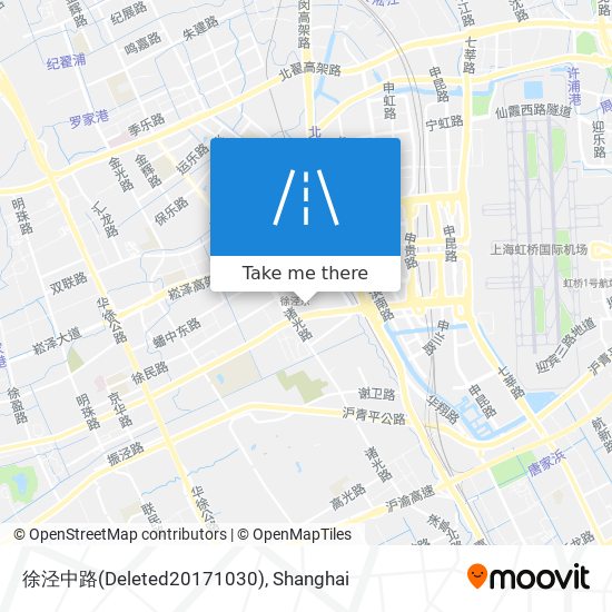徐泾中路(Deleted20171030) map