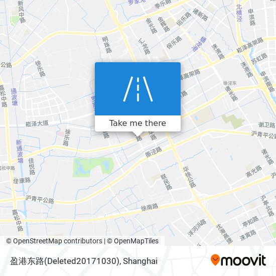 盈港东路(Deleted20171030) map