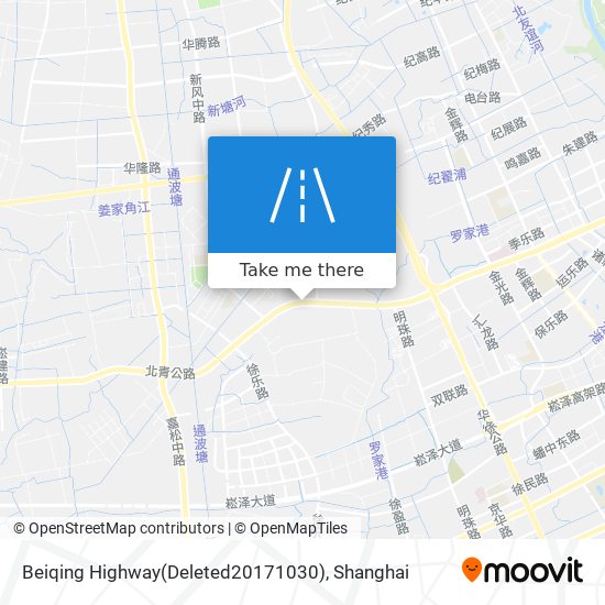 Beiqing Highway(Deleted20171030) map