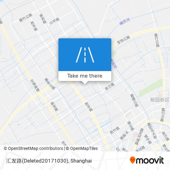 汇发路(Deleted20171030) map