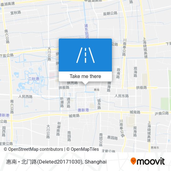 惠南 • 北门路(Deleted20171030) map