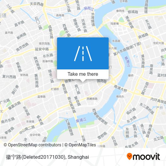 徽宁路(Deleted20171030) map
