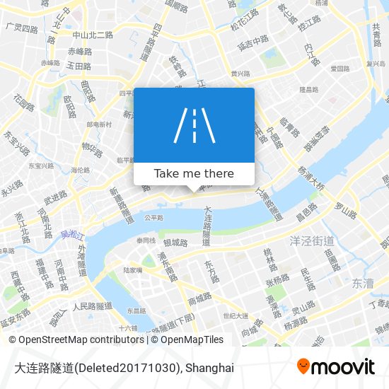 大连路隧道(Deleted20171030) map