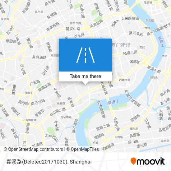 瞿溪路(Deleted20171030) map