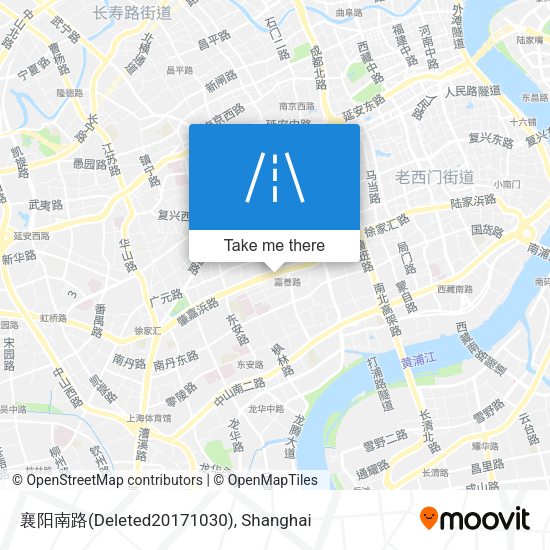 襄阳南路(Deleted20171030) map