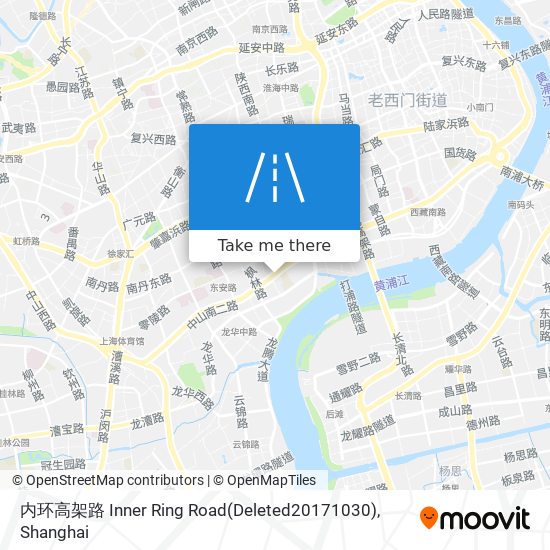 内环高架路 Inner Ring Road(Deleted20171030) map
