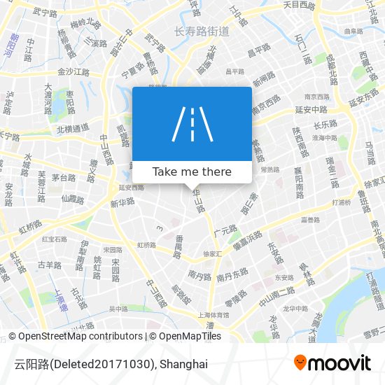 云阳路(Deleted20171030) map