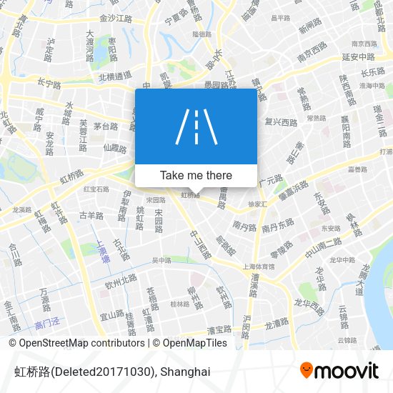 虹桥路(Deleted20171030) map