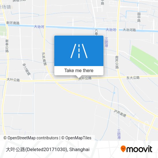 大叶公路(Deleted20171030) map