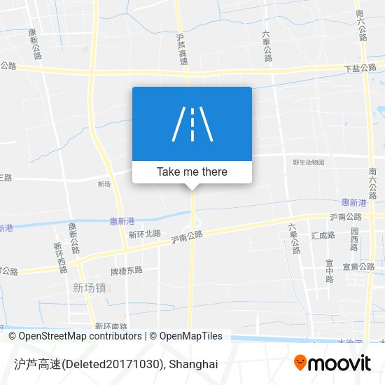 沪芦高速(Deleted20171030) map