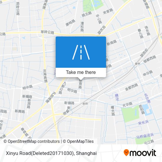 Xinyu Road(Deleted20171030) map