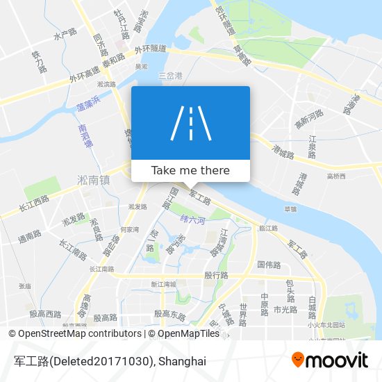 军工路(Deleted20171030) map