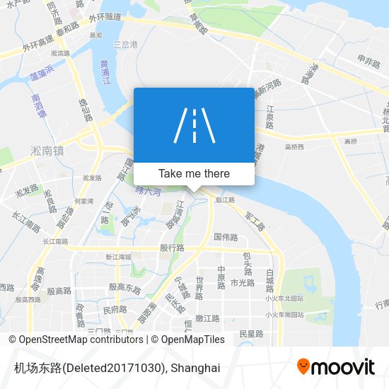 机场东路(Deleted20171030) map