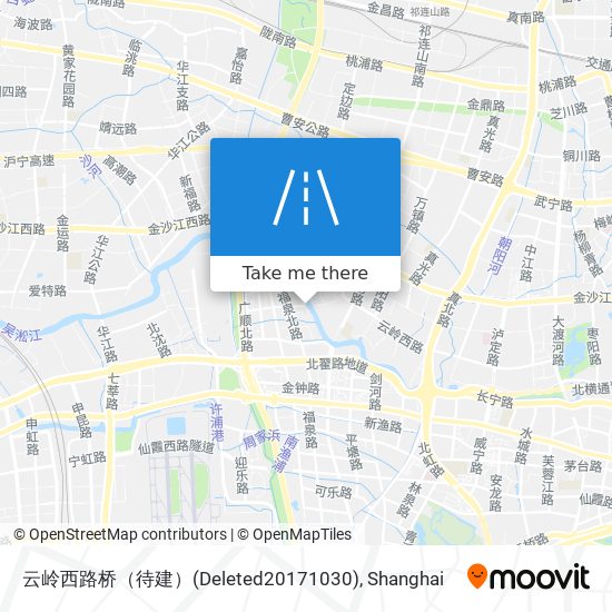 云岭西路桥（待建）(Deleted20171030) map