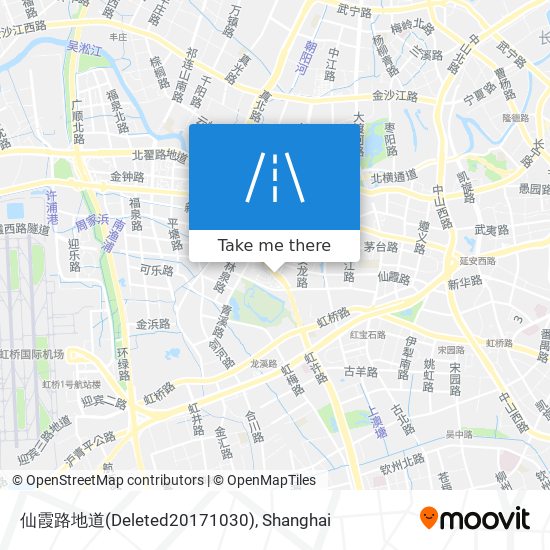 仙霞路地道(Deleted20171030) map