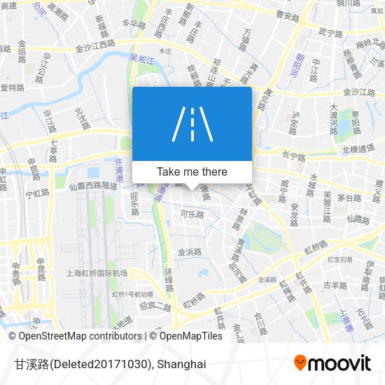 甘溪路(Deleted20171030) map