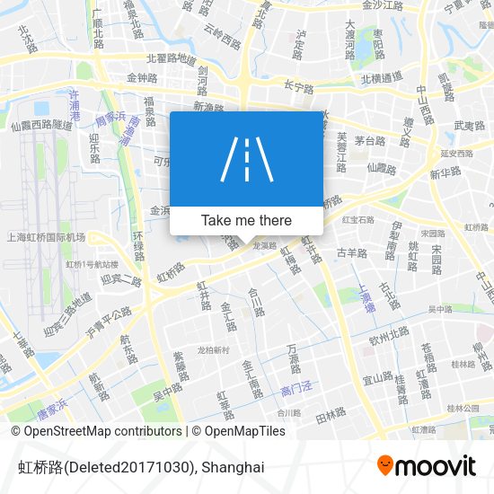 虹桥路(Deleted20171030) map