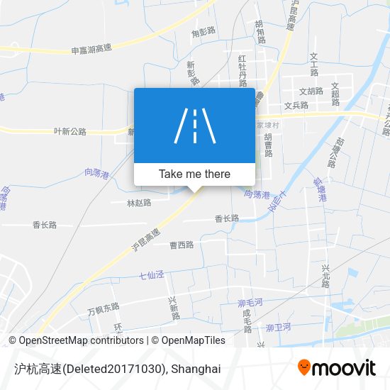 沪杭高速(Deleted20171030) map