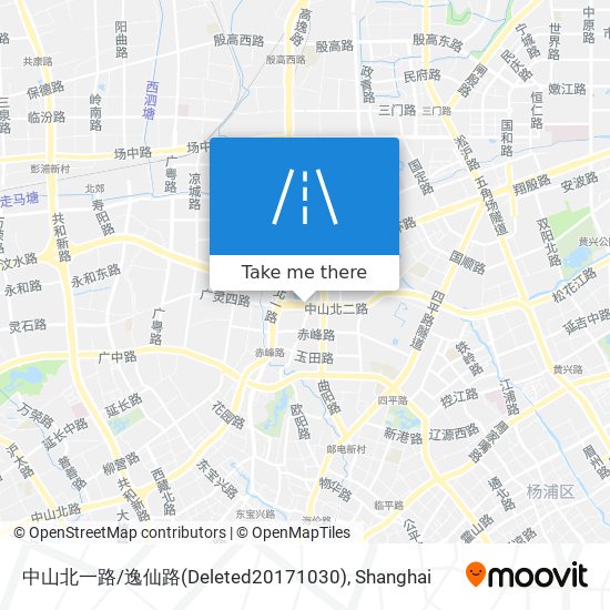 中山北一路/逸仙路(Deleted20171030) map