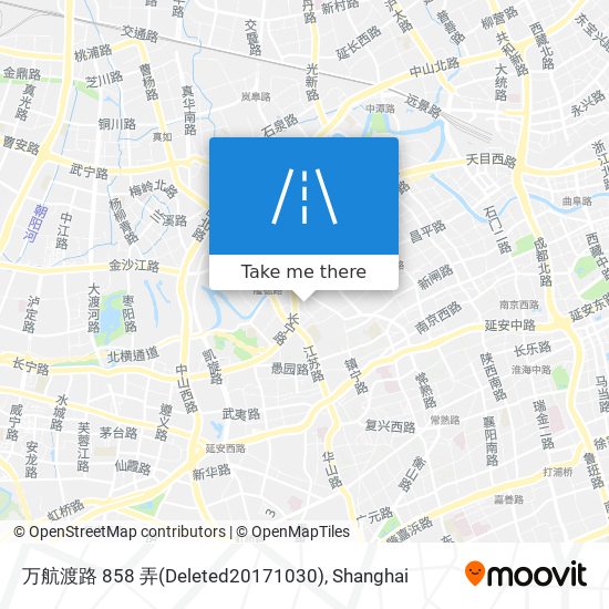 万航渡路 858 弄(Deleted20171030) map