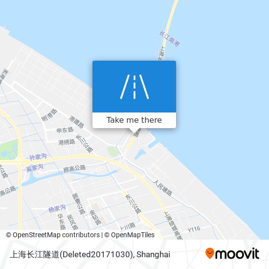 上海长江隧道(Deleted20171030) map