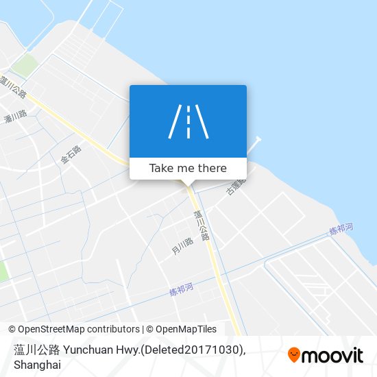 蕰川公路 Yunchuan Hwy.(Deleted20171030) map