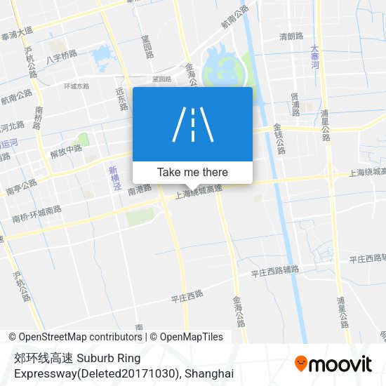 郊环线高速 Suburb Ring Expressway(Deleted20171030) map