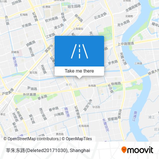 莘朱东路(Deleted20171030) map