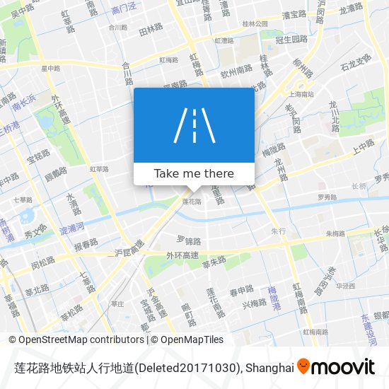 莲花路地铁站人行地道(Deleted20171030) map