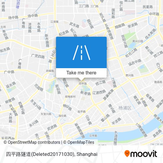 四平路隧道(Deleted20171030) map