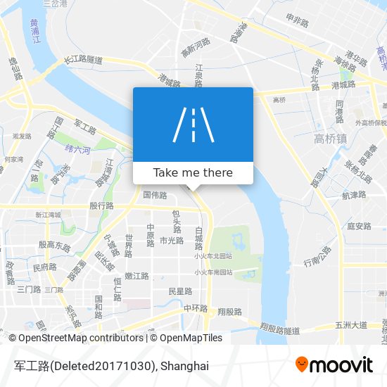 军工路(Deleted20171030) map