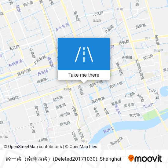 经一路（南洋西路）(Deleted20171030) map