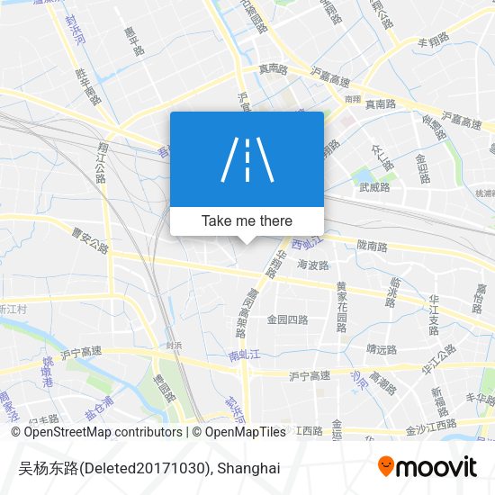 吴杨东路(Deleted20171030) map