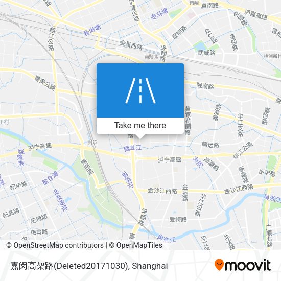 嘉闵高架路(Deleted20171030) map