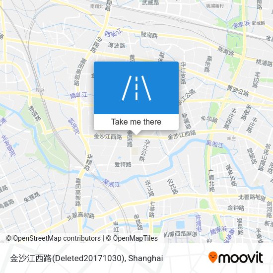 金沙江西路(Deleted20171030) map