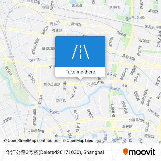 华江公路3号桥(Deleted20171030) map