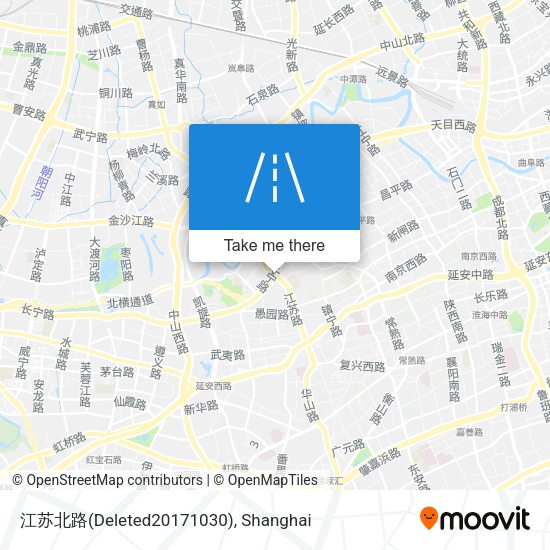 江苏北路(Deleted20171030) map