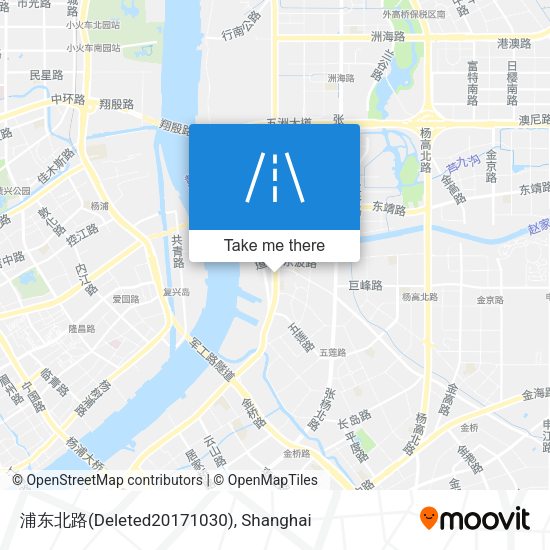 浦东北路(Deleted20171030) map