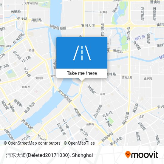 浦东大道(Deleted20171030) map