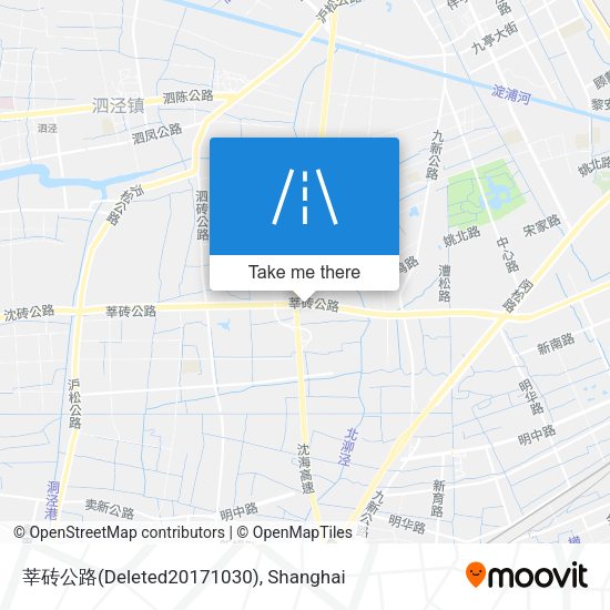 莘砖公路(Deleted20171030) map