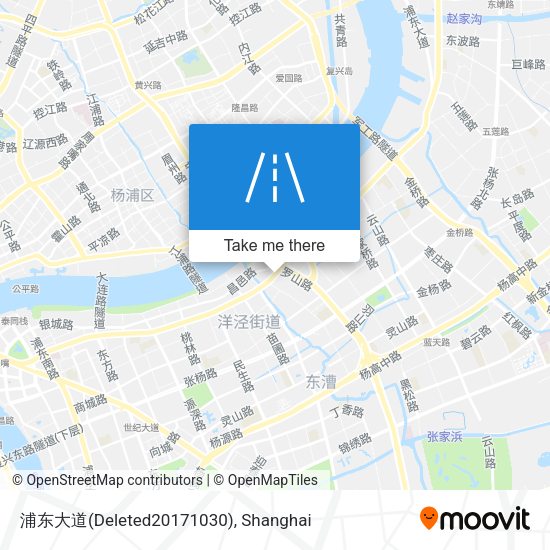 浦东大道(Deleted20171030) map