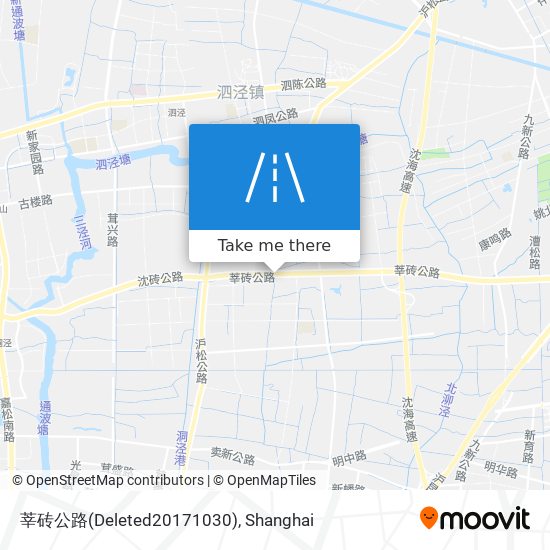 莘砖公路(Deleted20171030) map